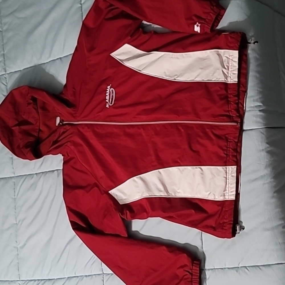STARTER Team Alabama Crimson Tide Hooded &‎ Insulated Jacket Women's L